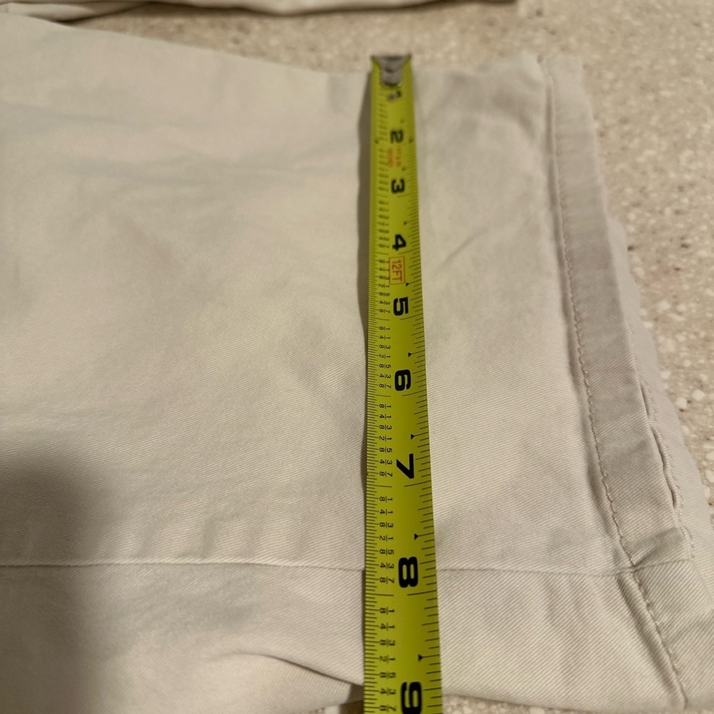 LOFT Soft Bermudas in Cream Cotton Size 6, VGUC - Picture 11 of 16